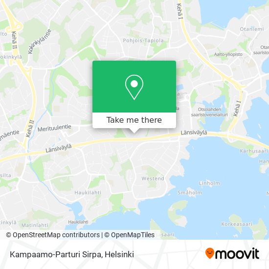 Kampaamo-Parturi Sirpa map
