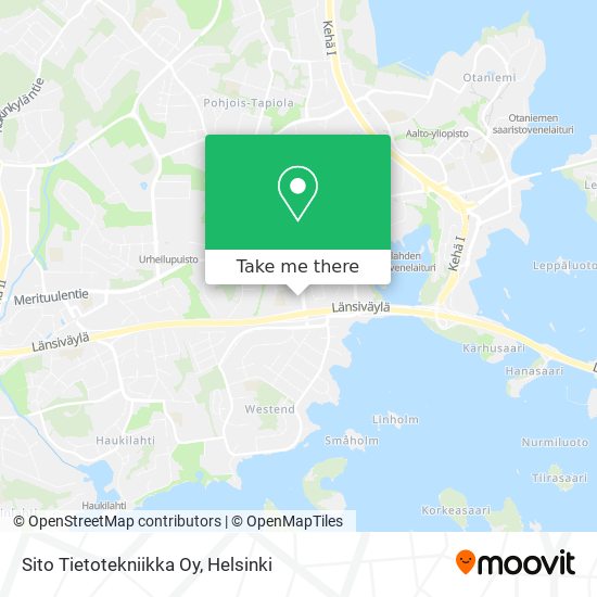 Sito Tietotekniikka Oy map
