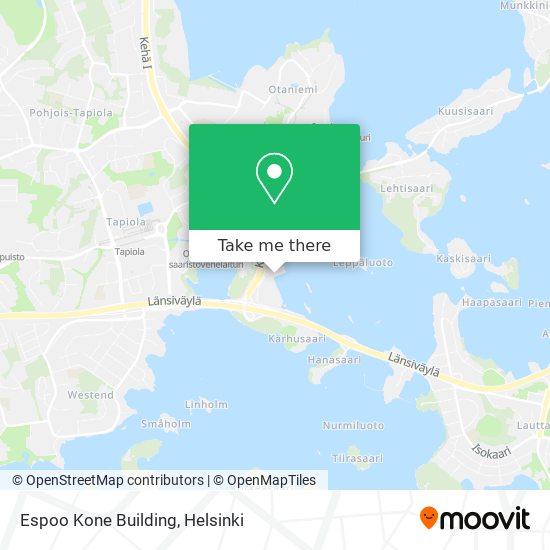 Espoo Kone Building map