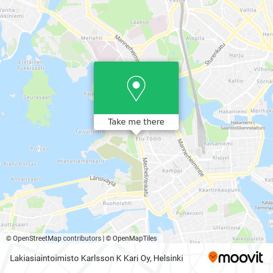 Lakiasiaintoimisto Karlsson K Kari Oy map