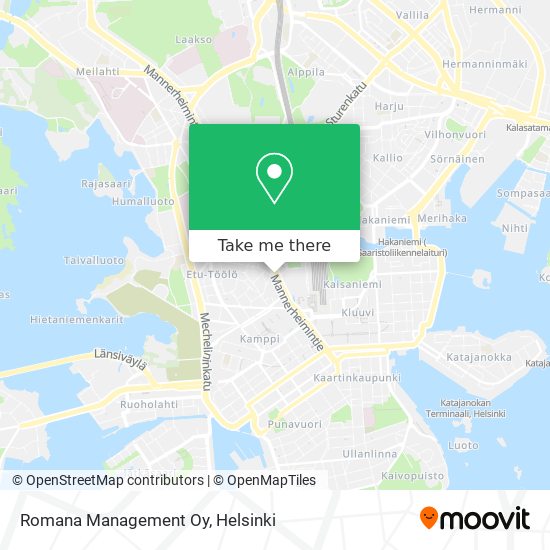 Romana Management Oy map
