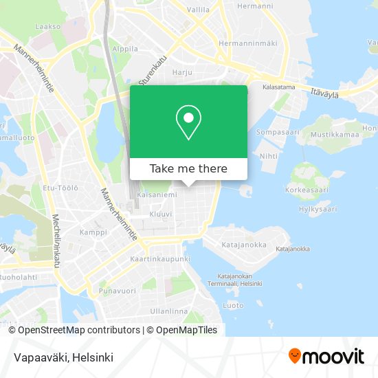 Vapaaväki map