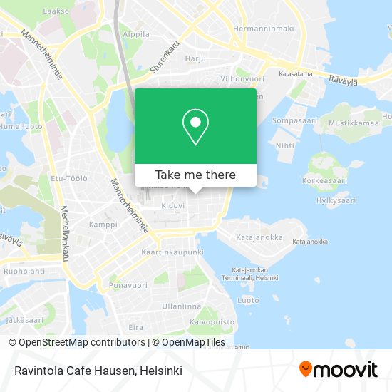Ravintola Cafe Hausen map