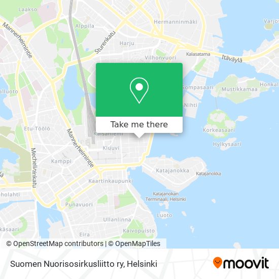 Suomen Nuorisosirkusliitto ry map