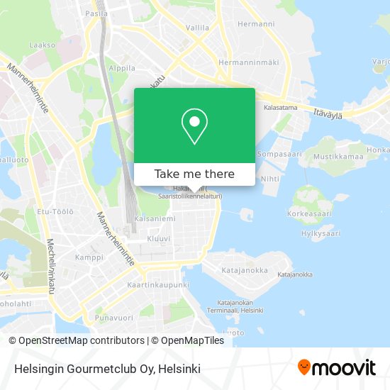 Helsingin Gourmetclub Oy map