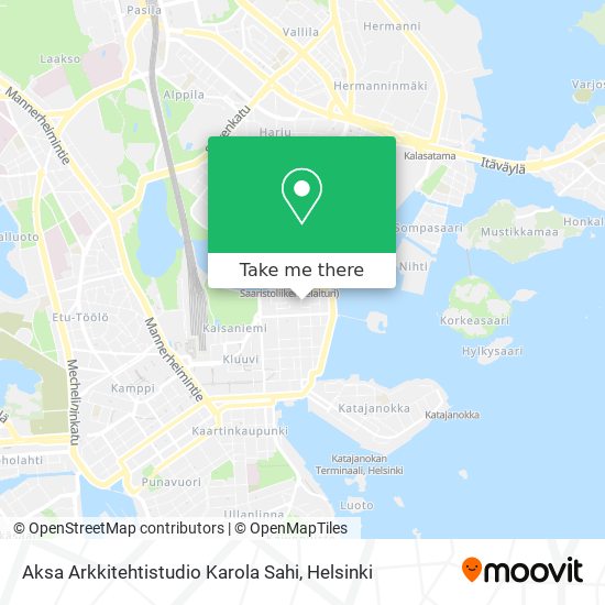 Aksa Arkkitehtistudio Karola Sahi map