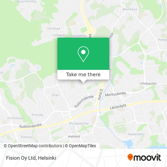 Fision Oy Ltd map