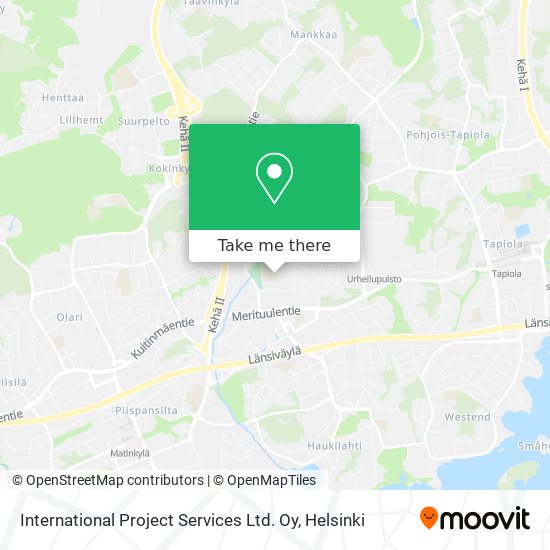 International Project Services Ltd. Oy map