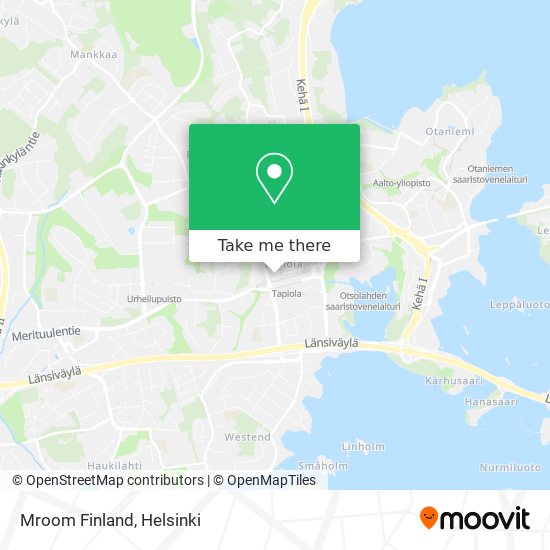 Mroom Finland map