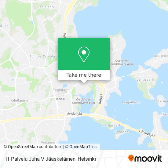 It-Palvelu Juha V Jääskeläinen map