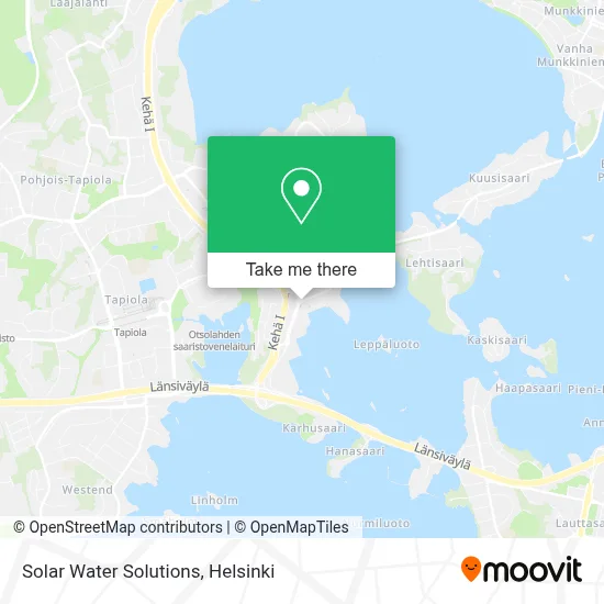 Solar Water Solutions map