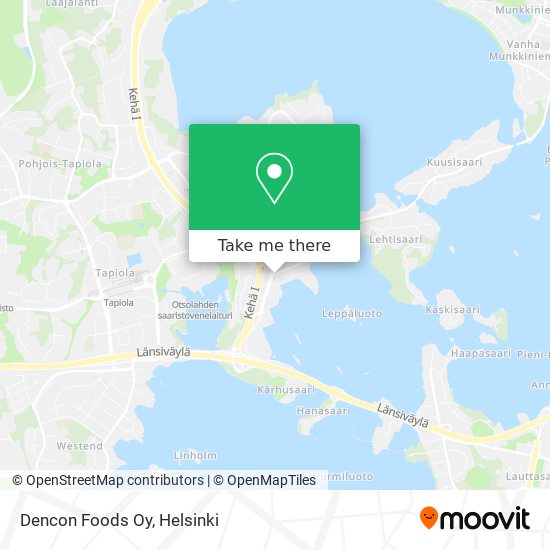 Dencon Foods Oy map