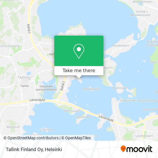 Tallink Finland Oy map