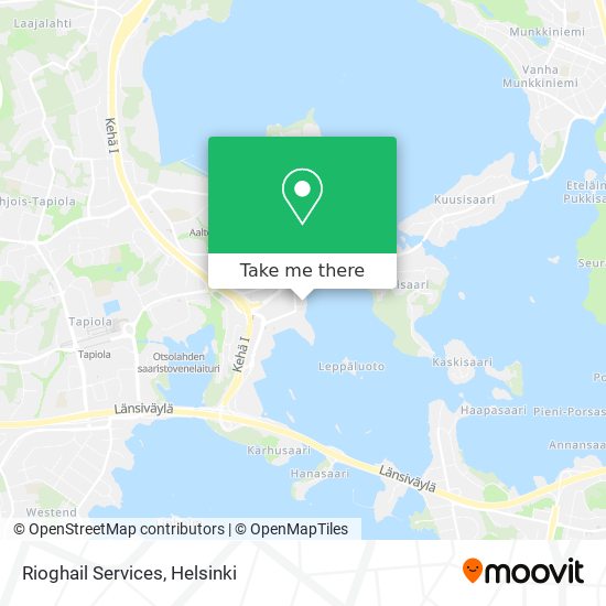 Rioghail Services map