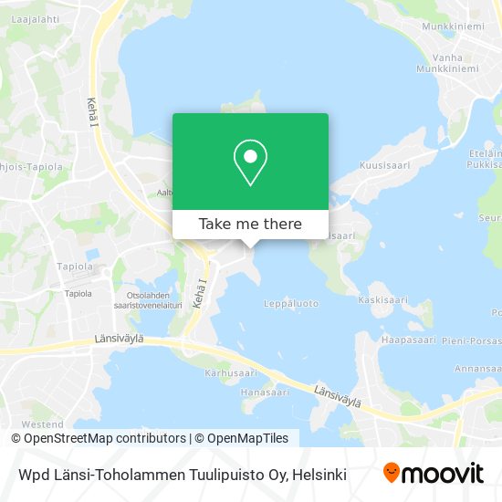 Wpd Länsi-Toholammen Tuulipuisto Oy map