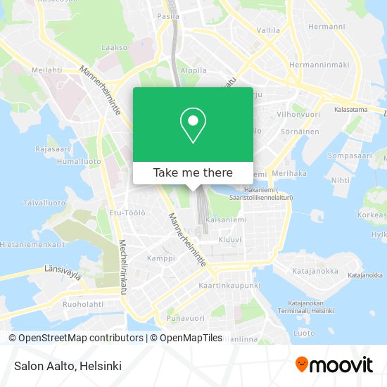 Salon Aalto map