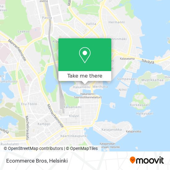 Ecommerce Bros map