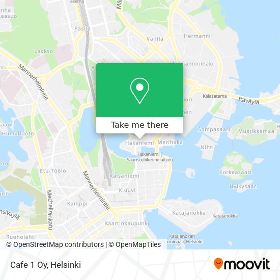 Cafe 1 Oy map