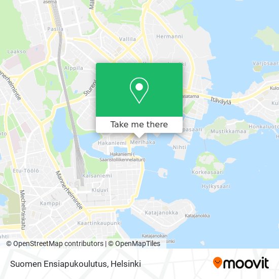 Suomen Ensiapukoulutus map