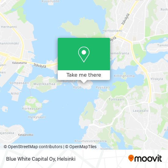 Blue White Capital Oy map