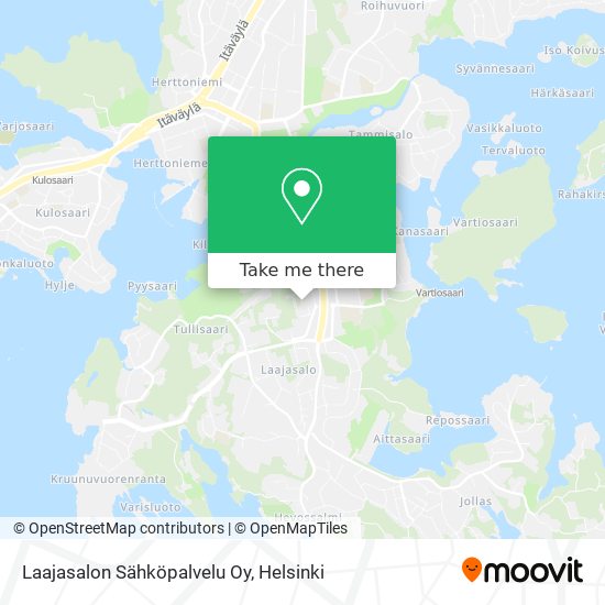 Laajasalon Sähköpalvelu Oy map