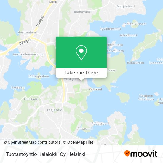 Tuotantoyhtiö Kalalokki Oy map