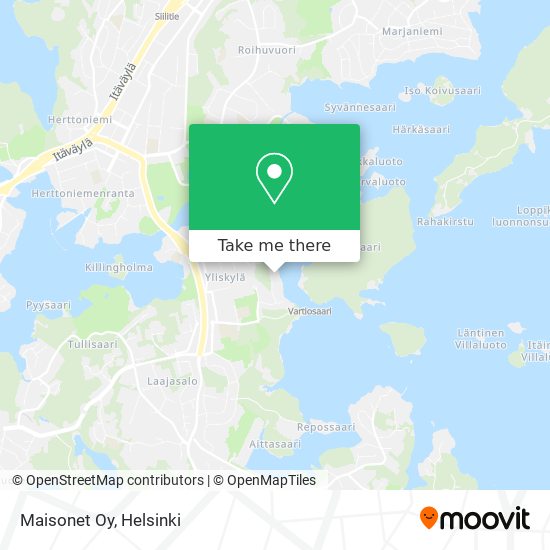 Maisonet Oy map