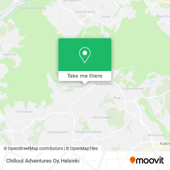 Chillout Adventures Oy map