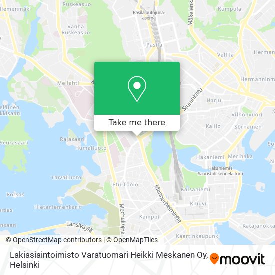 Lakiasiaintoimisto Varatuomari Heikki Meskanen Oy map