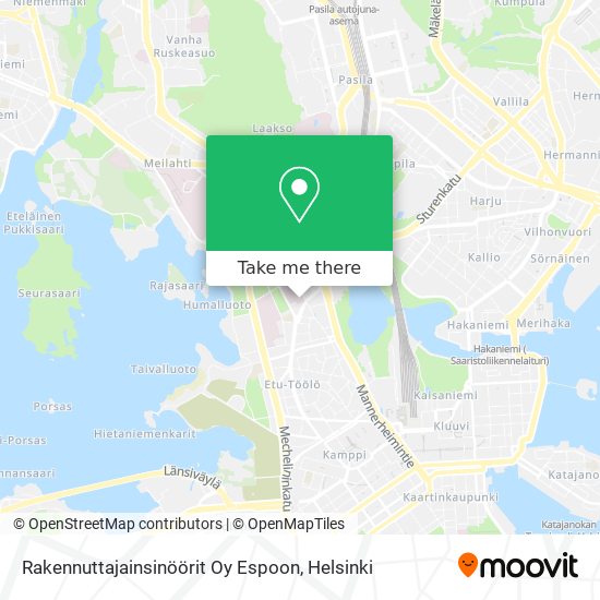 Rakennuttajainsinöörit Oy Espoon map