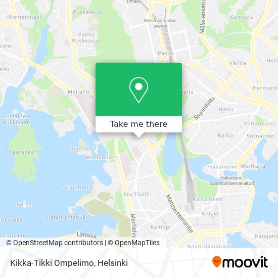 Kikka-Tikki Ompelimo map