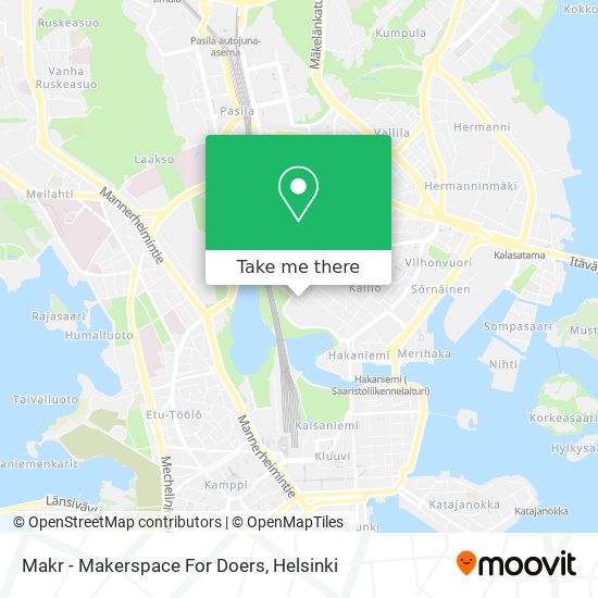 Makr - Makerspace For Doers map