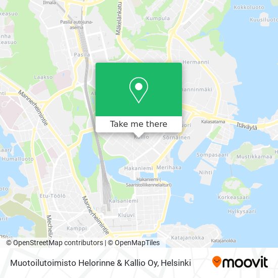 Muotoilutoimisto Helorinne & Kallio Oy map