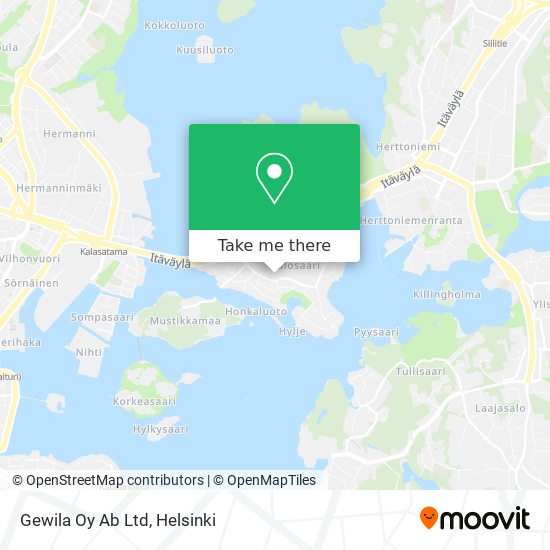 Gewila Oy Ab Ltd map