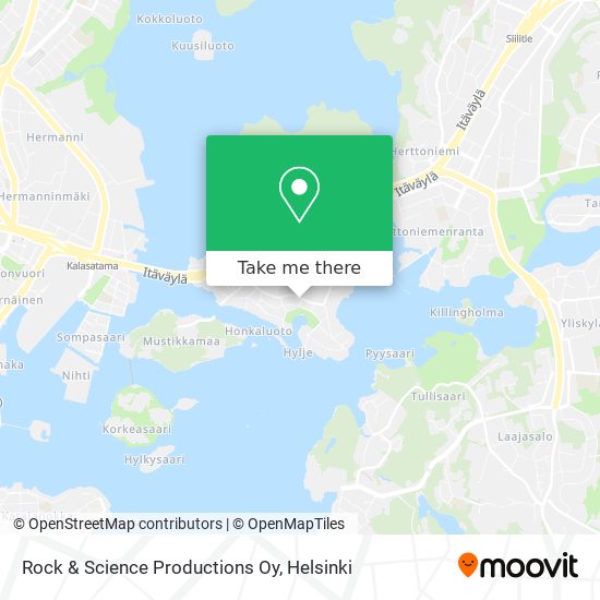 Rock & Science Productions Oy map