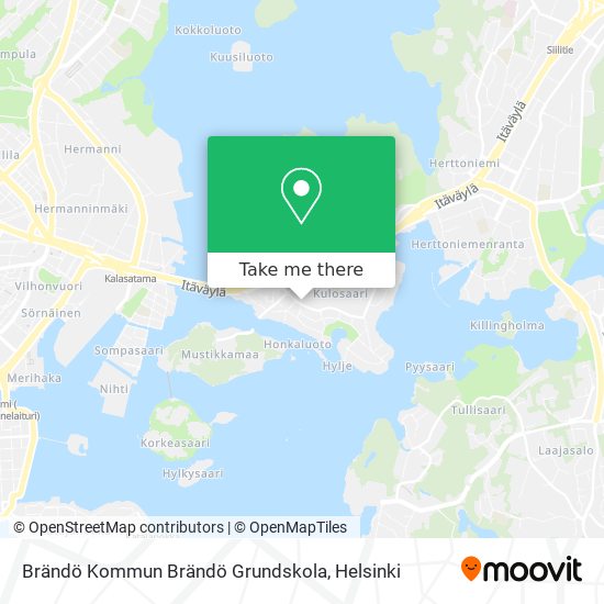 Brändö Kommun Brändö Grundskola map
