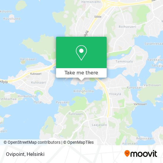 Ovipoint map