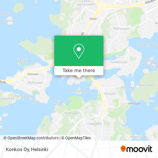 Konkos Oy map