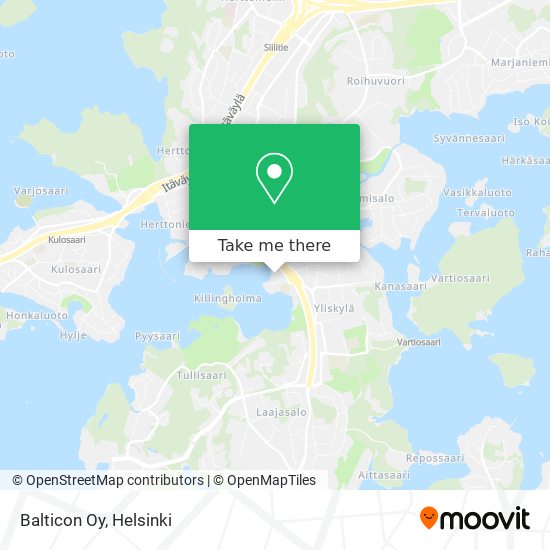 Balticon Oy map
