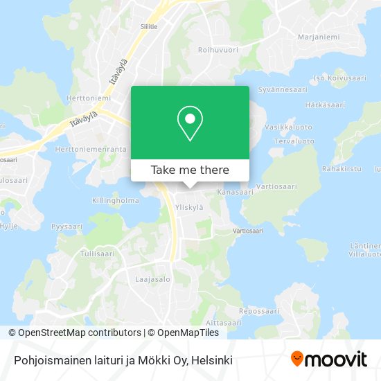 Pohjoismainen laituri ja Mökki Oy map