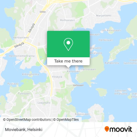 Moviebank map