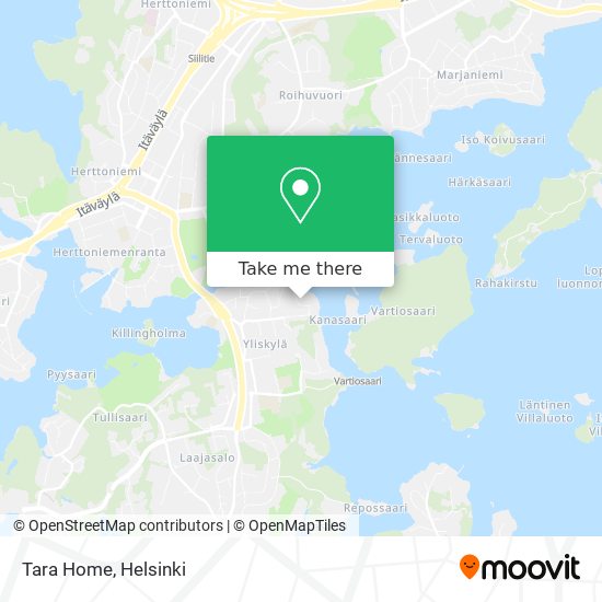 Tara Home map