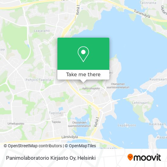 Panimolaboratorio Kirjasto Oy map