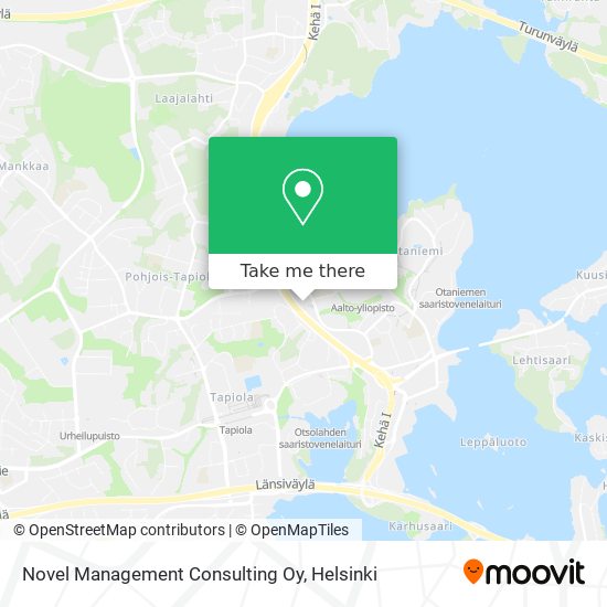 Novel Management Consulting Oy map