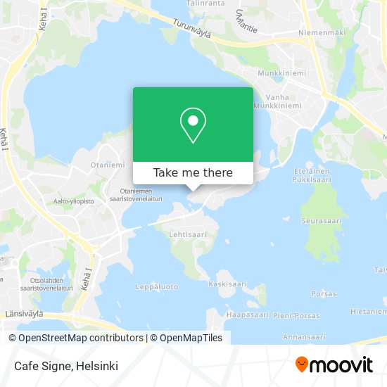 Cafe Signe map