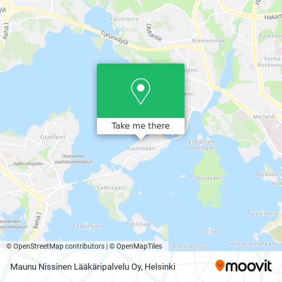Maunu Nissinen Lääkäripalvelu Oy map