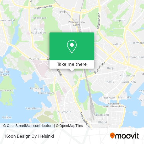 Koon Design Oy map