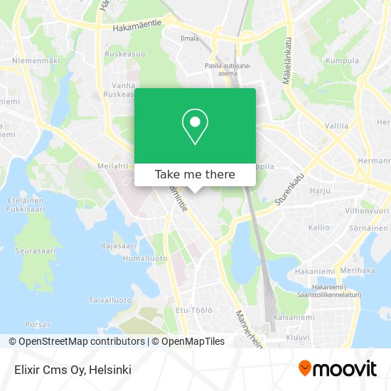 Elixir Cms Oy map