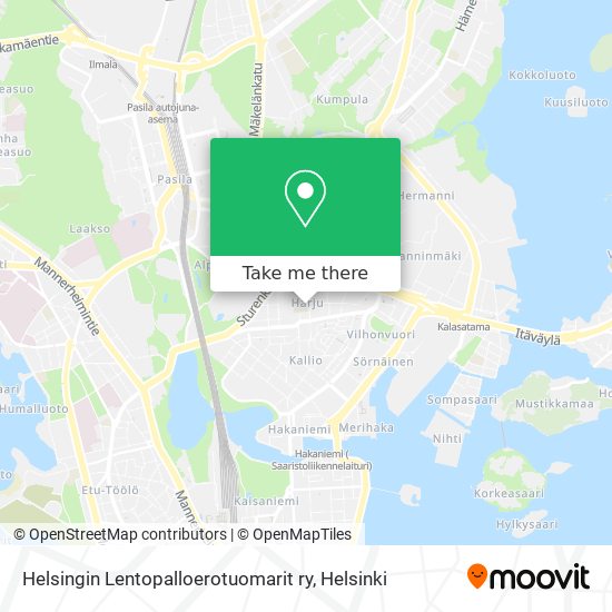 Helsingin Lentopalloerotuomarit ry map