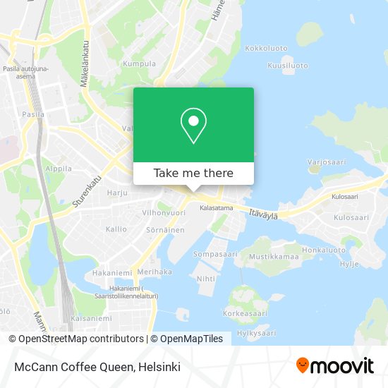 McCann Coffee Queen map